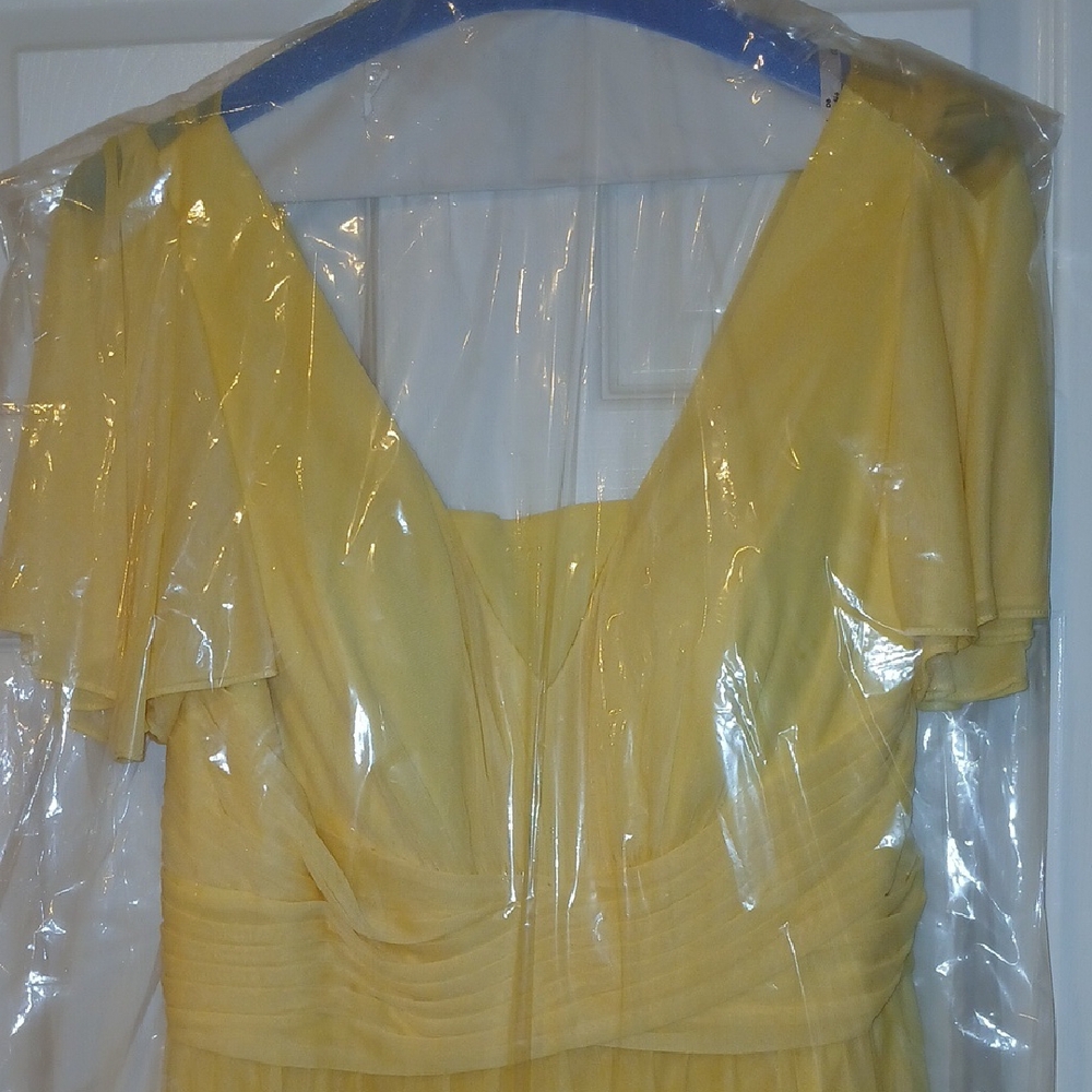Elegant Yellow Dress